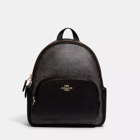 Coach Bags Coach Mini Court Backpack In Signature Canvas Poshmark